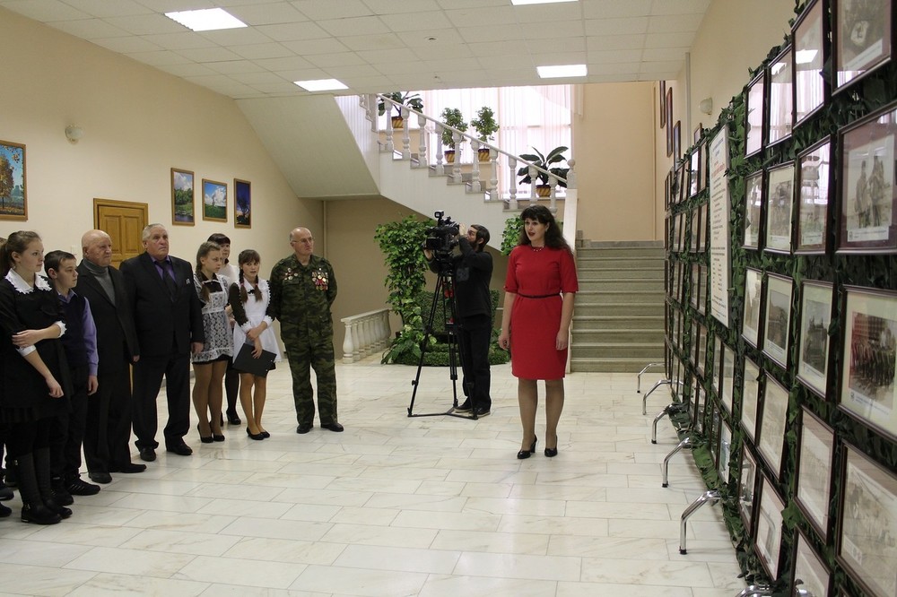 В п. Прохоровка прошел урок мужества для молодежи