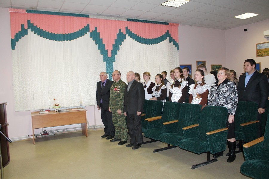 В п. Прохоровка прошел урок мужества для молодежи